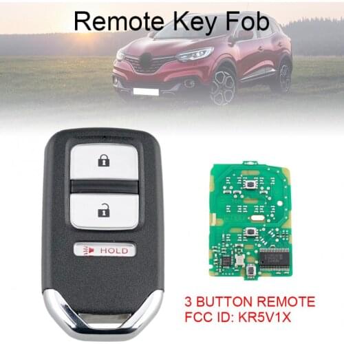 315 /433 Mhz FSK 3/5/6 Buttons Smart Keyless Car Remote Fob with ID47 Chip KR5V1X Fit for HONDA FIT HR-V KR5V1X