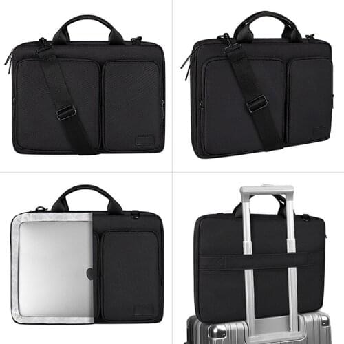 Laptop Bag Sleeve Case Briefcase Notebook Liner Bag For Apple Huawei Computer Shoulder Handbag Laptop Bags Travel Briefcase Bag