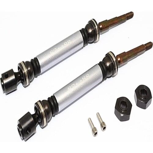 TRAXXAS SLASH 4X4 aluminum alloy + steel later CVD universal joint with 12X6 aluminum alloy coupling-set of SSLA1277RH