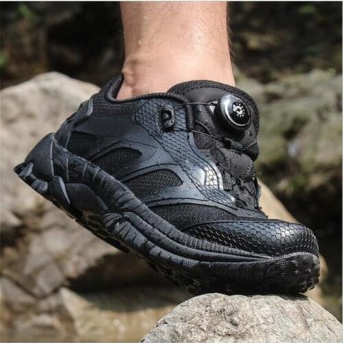 Outdoor Sports Tactical Trekking Men Sneakers Light Shock absorption Non-slip Shoes Military Boots for Camping Hiking