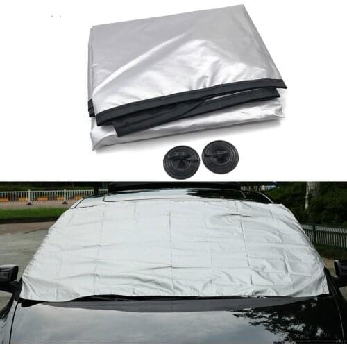 Car exterior protection Snow blocked Car Covers Snow Ice Protector Visor Sun Shade Fornt Rear Windshield Cover Block Shields