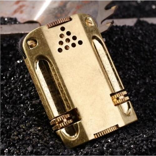 Zorro z546 personality creative new double grinding wheel kerosene lighter torch retro windproof old trench machine