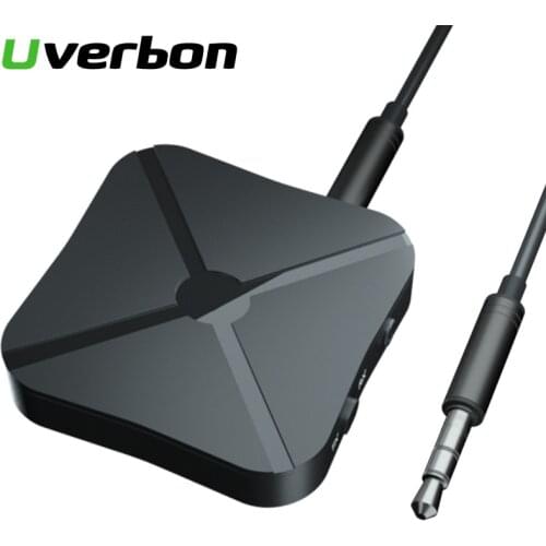 2 IN 1 Real Stereo Bluetooth 4.2 Receiver Transmitter Audio KN319 Bluetooth Wireless Adapter With 3.5MM AUX For Home TV MP3 PC