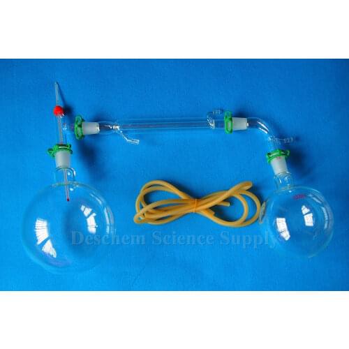 2000ml,24/40,Glass Distillation Apparatus,Laboratory Glassware Kit,2L Set