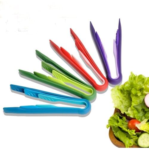 3pcs/set Food Grade Kitchen Baking Food Tong Random Color For BBQ Inclue 6 Inch 8 Inch 10 Inch Drop Shipping and Wholesale