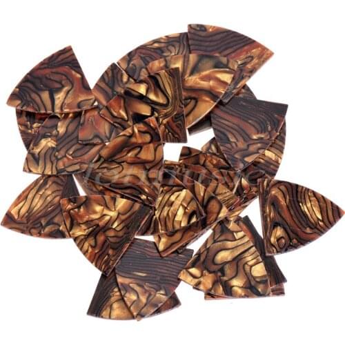 30pcs Tiger Strips Acoustic Guitar Truss Rod Cover Popular Smaller-Celluloid