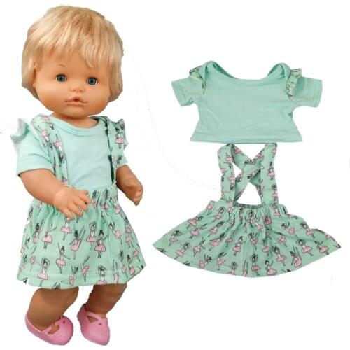 40cm Nenuco doll costume dress Ropa y su Hermanita 17 inch baby sister doll clothes