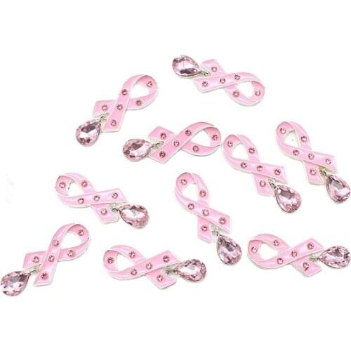 5Pcs16*46MM Alloy Rhinestone Glass Pendant Holiday Commemorative Buttons for Clothing Bow Wedding Party Decortion Accessories