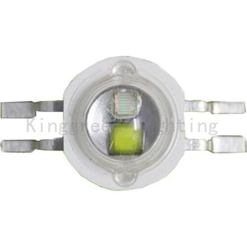 50X High quality 2W double color blue + white led light source rfree shipping