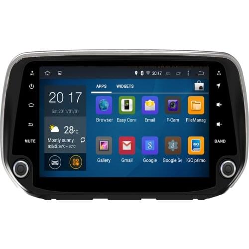 Android 10 Eight core 4G RAM 32G ROM car dvd for hyundai Santa Fe 2018 2019 2020 car dvd gps navigation raido video player 1