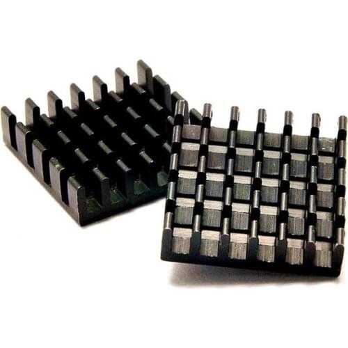 Fast Free Ship 100pcs Motherboard radiator / chip IC Heatsink / graphics radiator 18.5*18.5*5mm PCB Board Heatsink