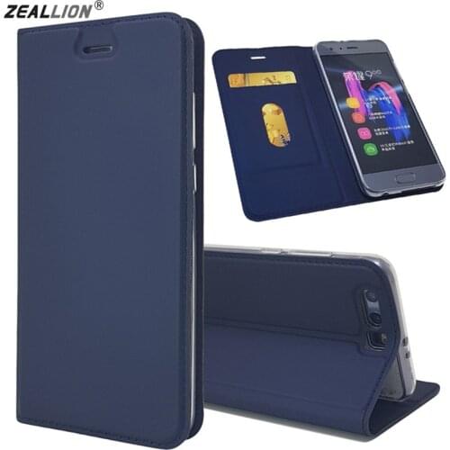 ZEALLION For Huawei Honor 6A 6X 8 9 V9 10 V10 Y5 Y6 Y9 2018 Enjoy 6 7 Slim Magnetic Voltage Leather Wallet Flip Stand Case Cover