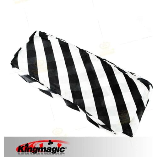 Long Silk (16*500cm) Zebra Carf Black White Good Quality Magic Props Magic Tricks