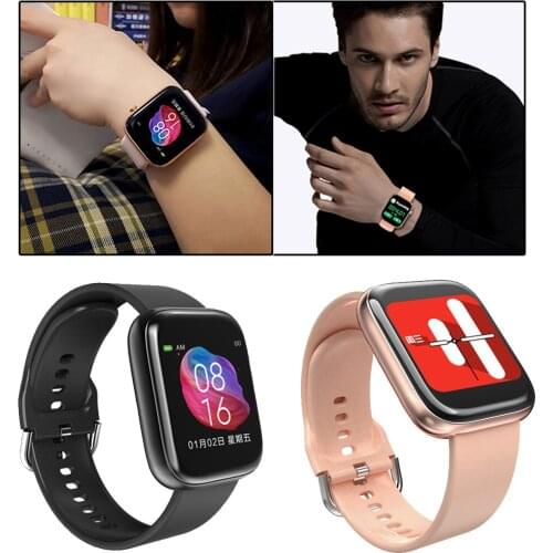 Full Touch Bluetooth Heart Rate Monitor Fitness Tracker Smart Watch Bracelet
