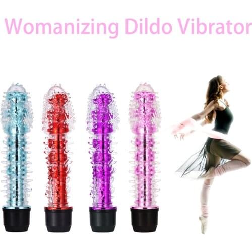 G-spot Vibrator Jelly Dildo Penis Vibrator Clitoris Stimulator Massager Sex Toys For Women Female Masturbator Multi-speed