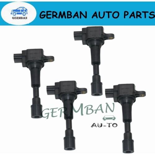 4pcs ZJ01-18-100 ZJ01-18-100A ZJ01 18 100 ZJ0118100 ZJ0118100A AIC-4051 AIC 4051 Ignition Coil For MAZDA 3 BL BK 1.4 1.6 L