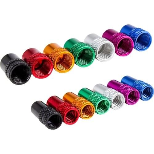 TOOPRE Mountain Bike Lightweight Aluminum Alloy Tire Valve Cap Schrader/Presta Valves Dust Cover Iamok Bicycle Accessories
