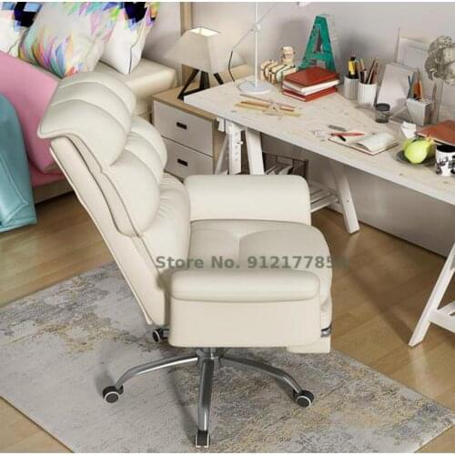 Computer Chair Home Swivel Chair Office Chair Comfortable Seat Back Chair Reclining Desk Gaming Sofa Live Seat
