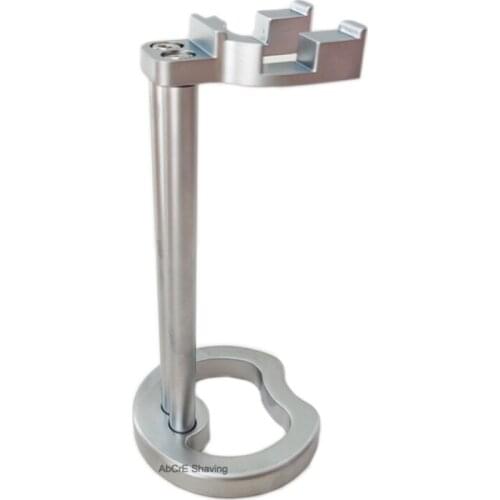 Metal Shaving Razor Stand Grooming Tool Holder Barber Accessories for Mens Kits Beard Safety Remove