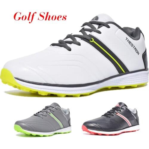 New Waterproof Golf Shoes for Men 2021 Big Size Professional Mens Golf Sport Sneakers Training Shoes