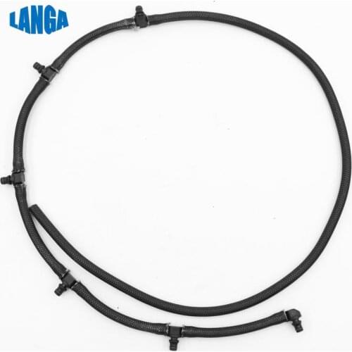 Fuel overflow hose Fuel return Line Hose Pipe Diesel Injector Hose Leak line OE: 13537786544 for E46 / E60 / E61 / E65