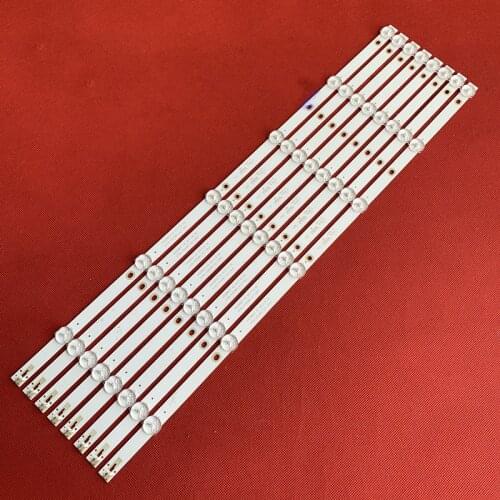8PCS LED Backlight Strip 6Lamp K550WDC1 4708-K550WD-A2113N01 K550WDC2 For 55PUF6092 55PUF6023/T3 55PUF6263/T3 471R1P79