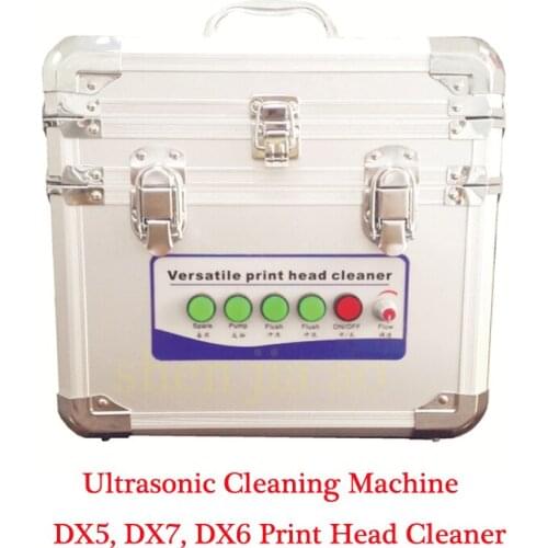 110v/220v Ultrasonic print head cleaner ultrasonic cleaning machine march DX5 DX6 DX7 printhead /Nozzle cleaning machine