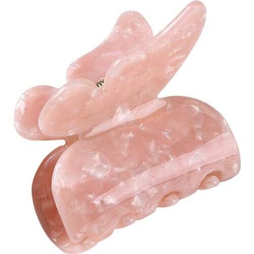 Fashion Hairpin Smooth Butterfly Hair-claw Clamp Appointments Hair Clips Salon Hairdressing Styling Tool