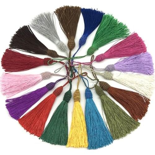 10pcsDIY accessories lanyard thread tassel, sewing clothing curtain silk tassel fabric home decoration accessories