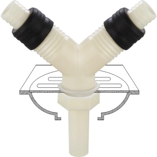 13 style Floor drain three-way washing machine outlet pipe basin / sink water pipe / drain multi-function double drainage