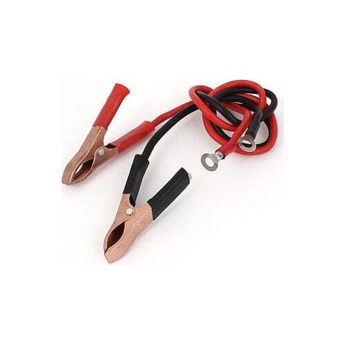 2 Pcs 30A Alligator Clips Booster Jumper Cable for Car Battery Charging Charger