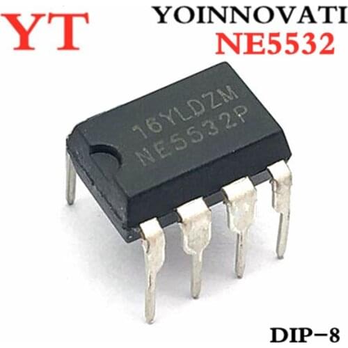 20pcs NE5532 5532 IC OPAMP GP 10MHZ