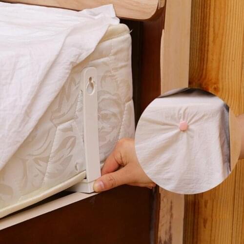 4pcs/set Bed Sheet Clip Belt Fastener Mattress Non-slip Quilt Covers Sheet Holders Gripper Fastener Clips for Bed Sofa