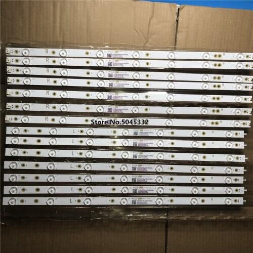5set=70 PCS LED backlight strip for 55PFF5701 55PUS6501 LB55072 55PUS6561 55PUS6581 55PUS6101 55PUH6101 55PUS6401 01N31 01N32-A