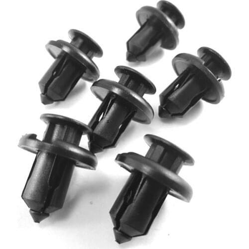 500x Push-type Nylon Bumper Fender Flare Fastener Rivet Clips 10mm Case 91503-SZ3-003, 91503-SZ5-003