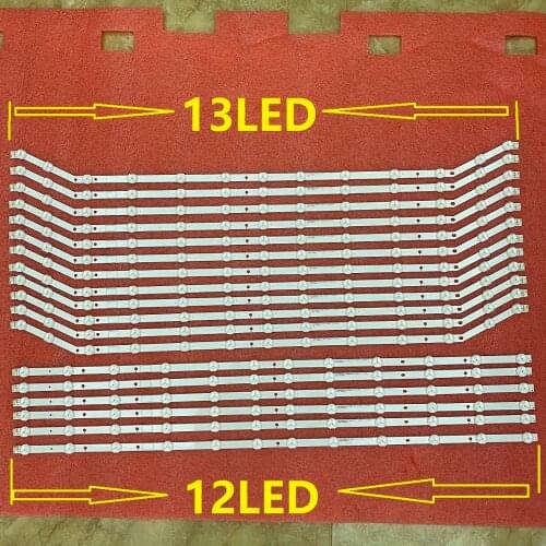 6set=18pcs LED Backlight strip for Samsung UE40EH5000 UE40EH5450 UE40EH5040 UE40EH5300 D3GE-400SMA 400SMB-R2 BN96-28766A 28767A