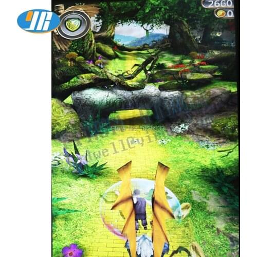 English Temple Run game board Simulated running game PCB board VGA For Vertical /Horizontal LCD Coin operated game machine