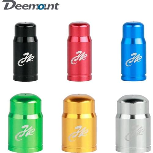 Deemount 4PCS Schrader or Presta Nipple Cap Bicycle Valve Alloy Lid Optional A/V F/V Light Weight Erosion Rustic Free