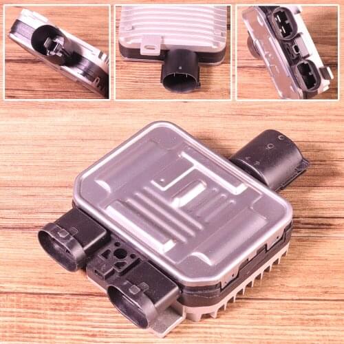 2 Pins Black Engineer Radiator Cooling Fan Control Module Relay 7T43-8C609-BA Fit for Volvo S60 Ford Galaxy Land Rover 2015 2007