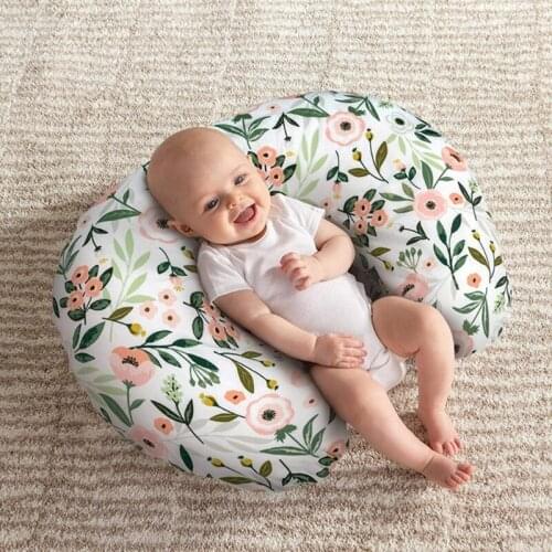 Baby Nursing Pillowcase Elastic U-Shaped Pillow Case Detachable Pillow Cover Breastfeeding Pregnant Pillowcase