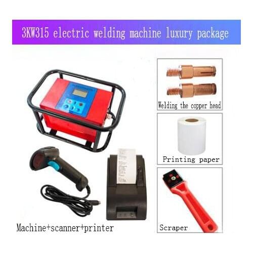 Electric Fusion Welding Machine for PE Pipe Welding Machine 3KW Unit With Printer Hydropower Engineering Welder