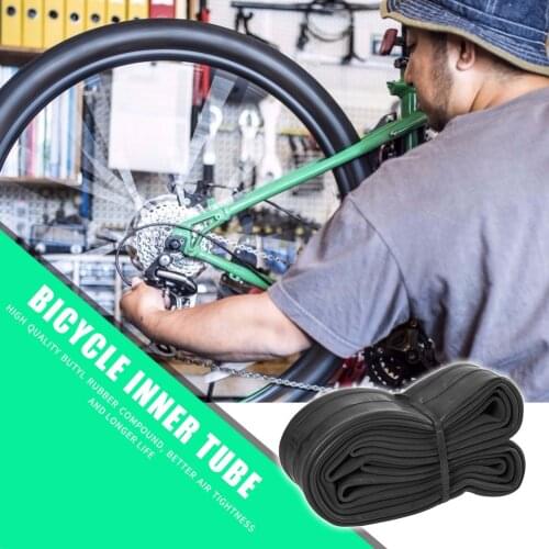 MTB Bike Tyre Schrader Valve 18/20/22/24/26 Portable Butyl Rubber Tire Bicycle Inner Tube Waterproof Cycling Elements