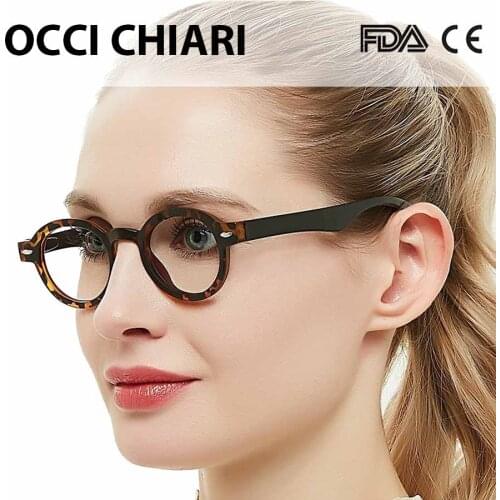 Round Reading Glasses Women Vintage Eyeglasses Reading For Men Clear Lens Presbyopia Eyewear gafas óculos de leitura OCCI CHIAR