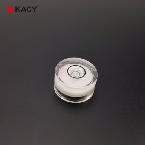 KACY 10pcs/lot 16X13.8X8mm Plastic Bulls-Eye Level for Installation in Plates and Housings