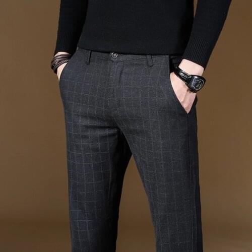 Pqv Alexander Men's Checked Trousers