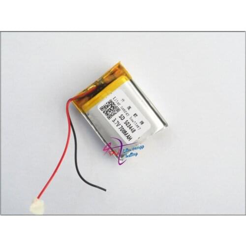 Manufacturers build various models of high-capacity lithium polymer batteries 503448 700mah 3.7v