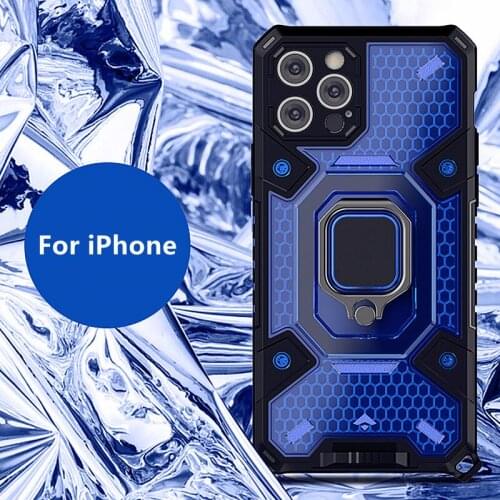 ShockProof Coque Case For Apple iPhone 11 12 Pro XR X Xs Max Mini Transparent Magnet Armor Shell Case Cover For iPhone12 Pro Max