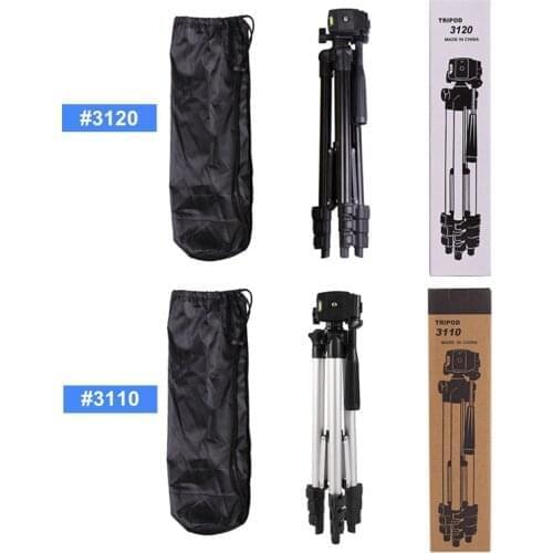 10Pcs 3110 3120 35-102cm Adjustable Aluminum Photography Tripods Floor Stand Mount Holder for Live Youtube Camera Phone with Box