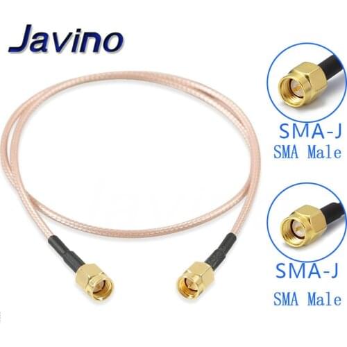 SMA Male To SMA male RG316 cable assembly Jumper Pigtail /10/15/30/50cm/1m SMA plug Crimp FPV RG316 Cable 50ohms