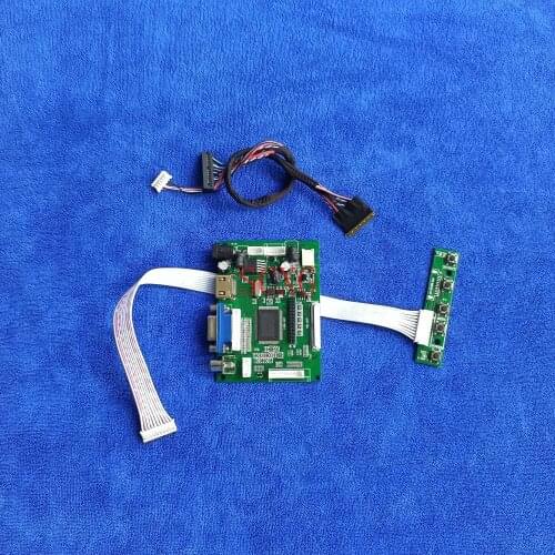 HDMI-compatible AV VGA LCD matrix drive board For LTN156AT02-D01/D09/F01/J01/L01/P01/W01 1366*768 60Hz Kit 40 Pin LVDS notebook